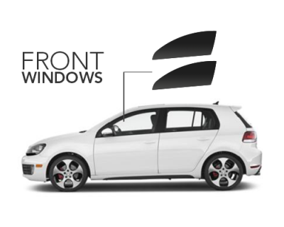 Front Window Tint (Doors)